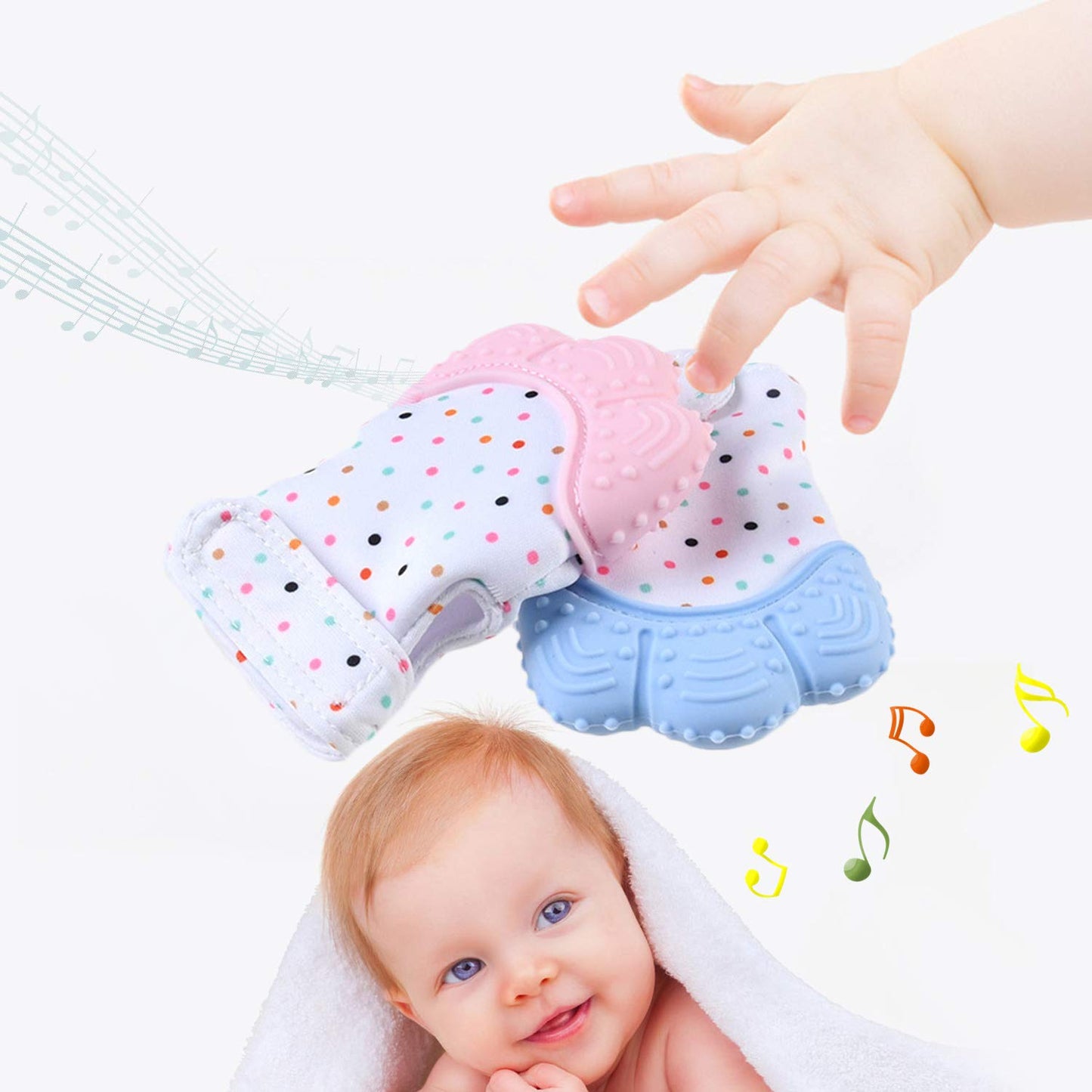 Baby Teething Mitten