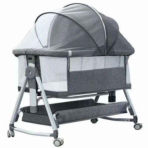 3 in 1 Baby Bedside Sleeper With Storage Underneath