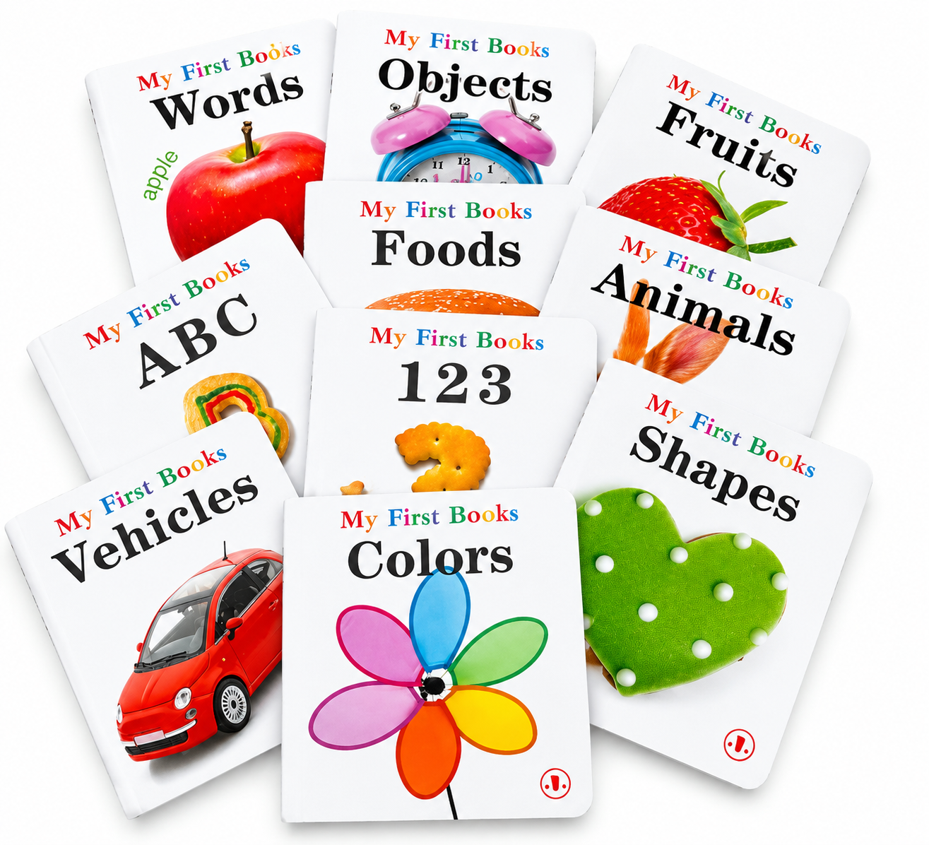 My First Books Educational Learning Set (Set of 10 Books)