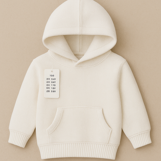 Unisex Fancy Pullover Hoodie Sweater – Warm & Cozy (0-24 Months)
