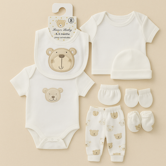 8 Piece Cotton Receiving Set