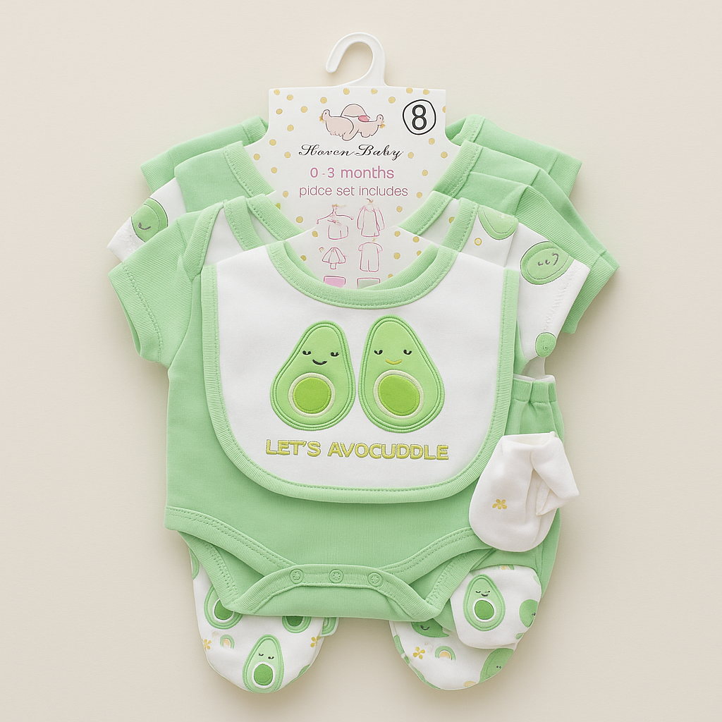 8 Piece Cotton Receiving Set