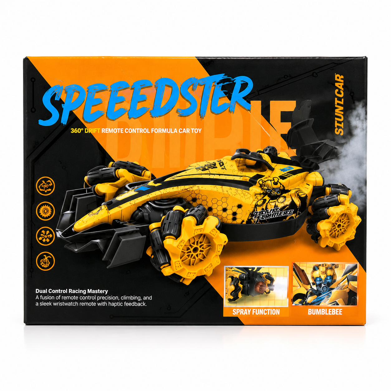 Bumblebee 360° Drift Stunt Car with Spray Function