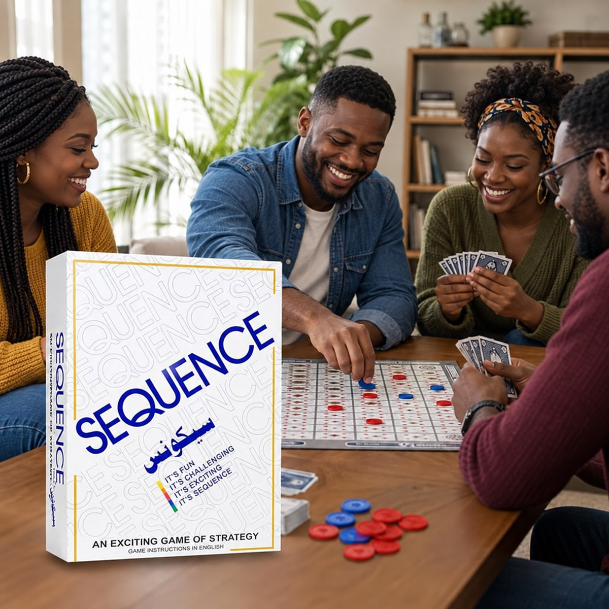 Sequence – The Exciting Game of Strategy (Ages 7+)
