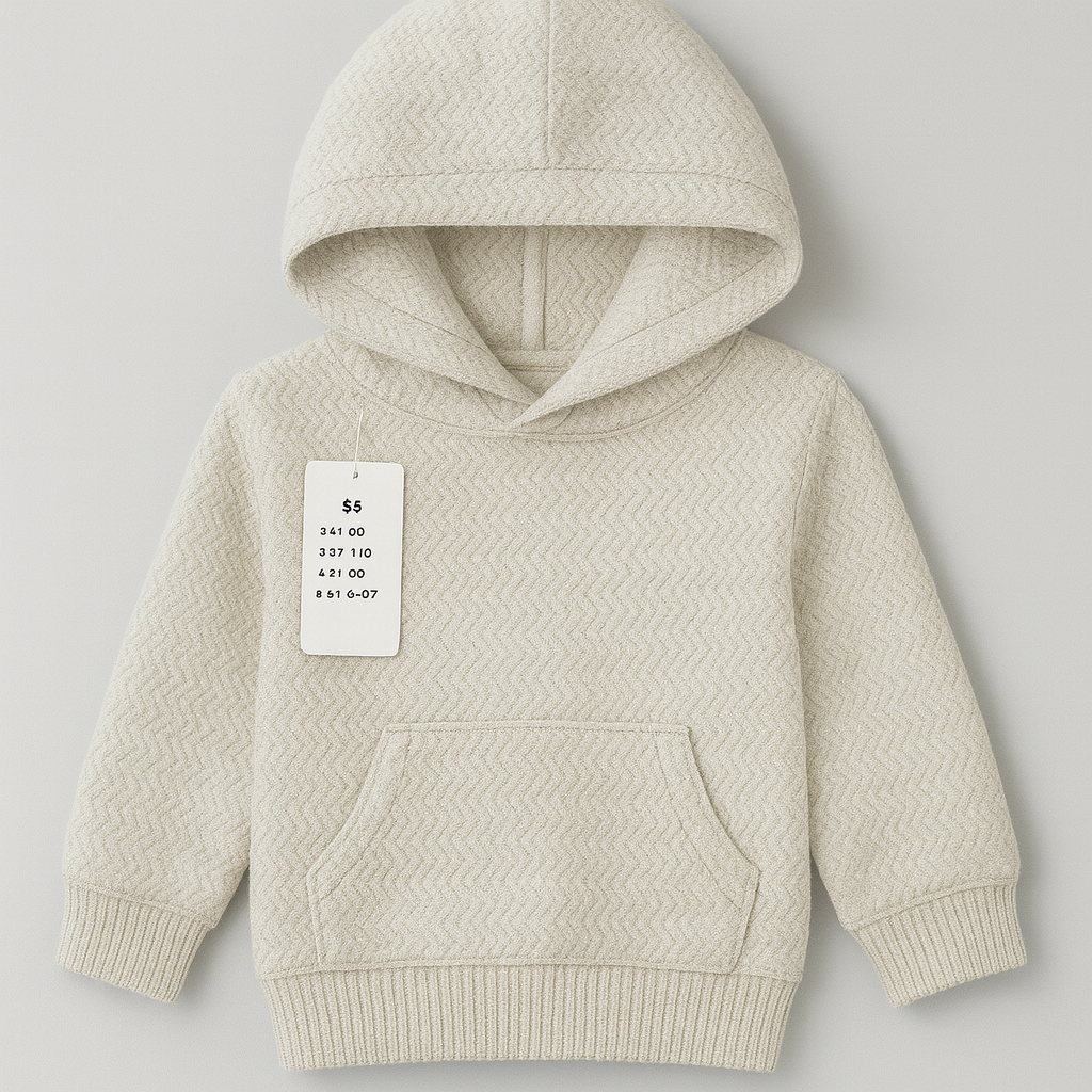 Unisex Fancy Pullover Hoodie Sweater – Warm & Cozy (0-24 Months)