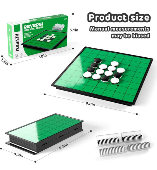Reversi (Othello) – Magnetic Folding Board Edition