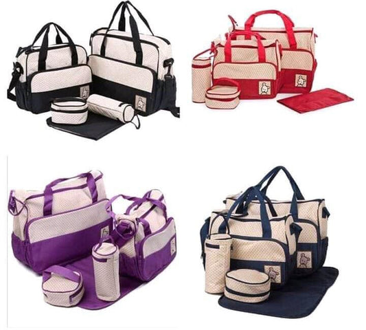 5 in 1 Baby Diaper Bag