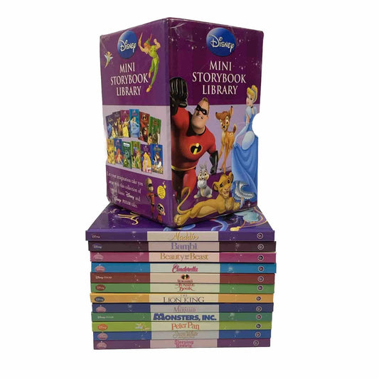 Disney Mini Storybook Library – 12 Books