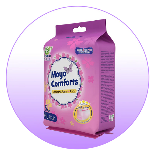Moyo Comforts Herbal Shield Sanitary Pants (Maternity/Postpartum)