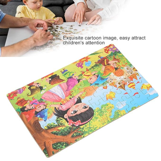 Colourful Cartoon Theme Jigsaw Puzzle