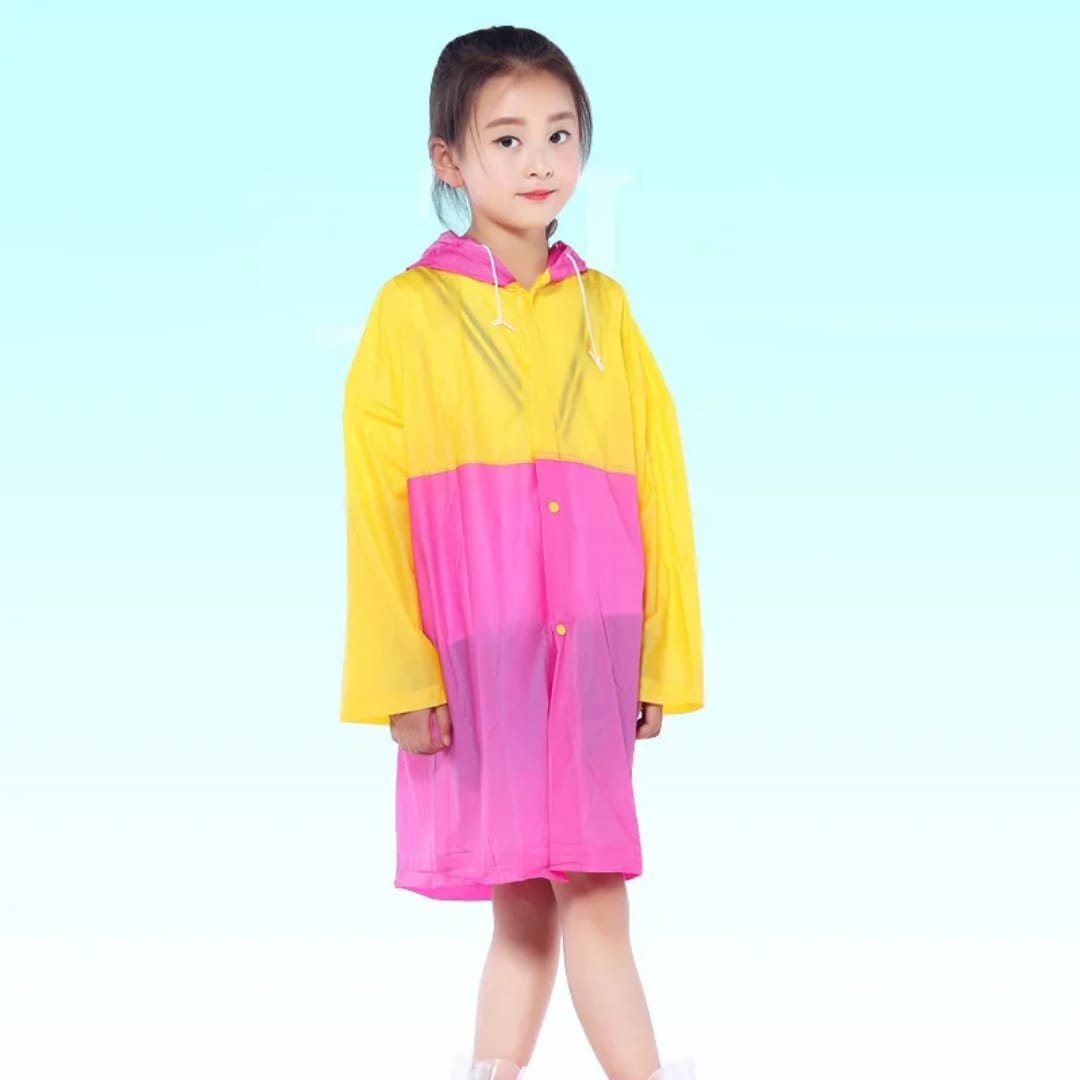 Children’s Waterproof Raincoat – Colorful, Fun & Practical!