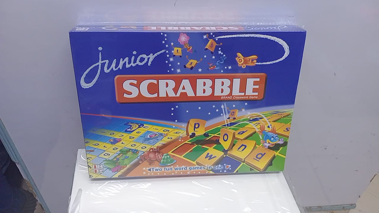 Junior Scrabble – Fun Word Game for Kids (Ages 5+)