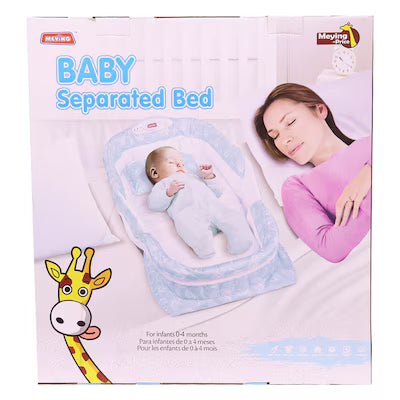 Portable Baby Lounger & Sleeping Nest – Safe, Cozy, and Travel-Friendly