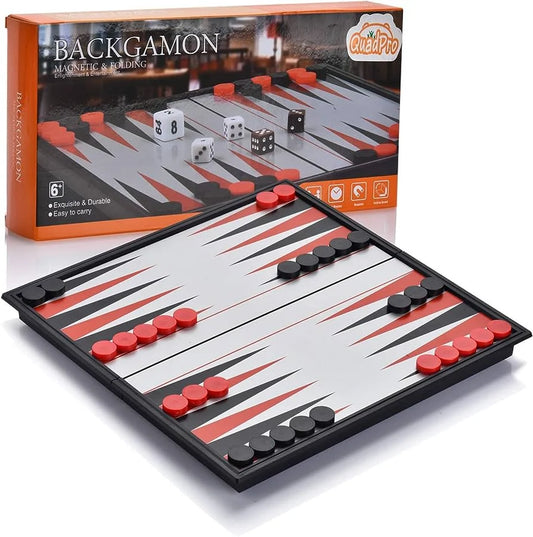 Backgammon Magnetic & Folding Board Game