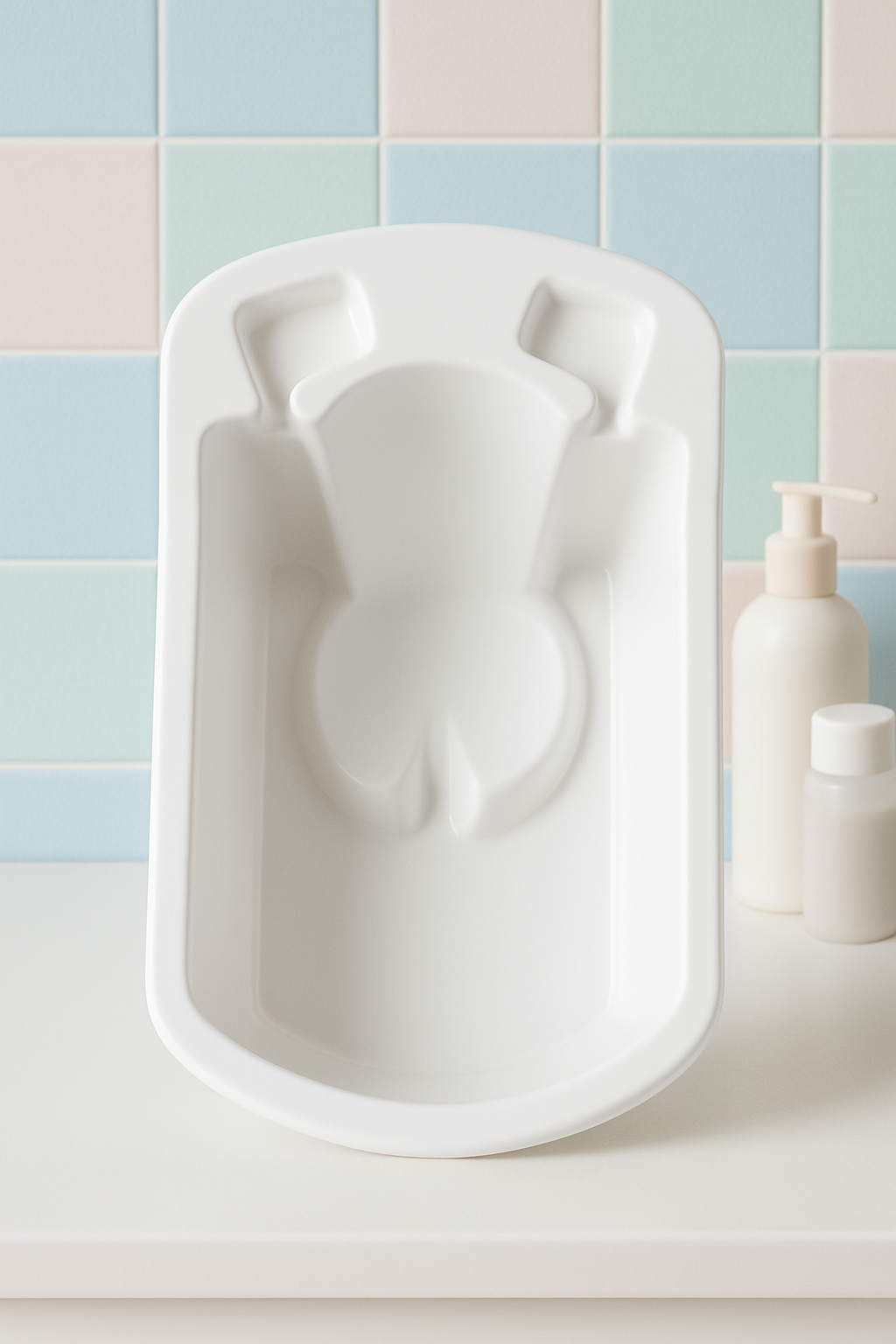 Baby Wash Basin With Support Area