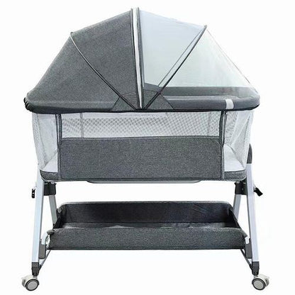 3 in 1 Baby Bedside Sleeper With Storage Underneath