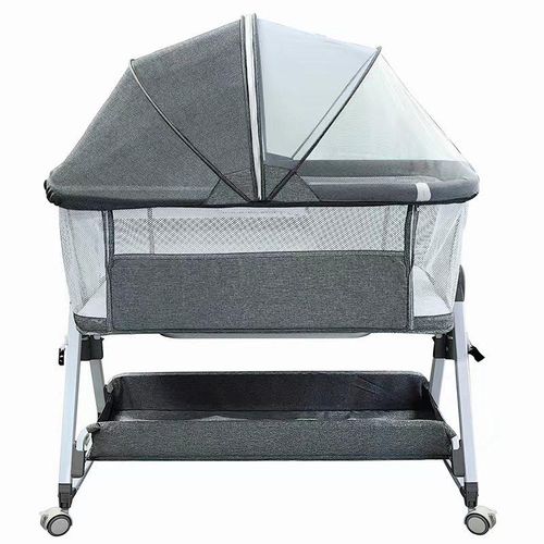 3 in 1 Baby Bedside Sleeper With Storage Underneath