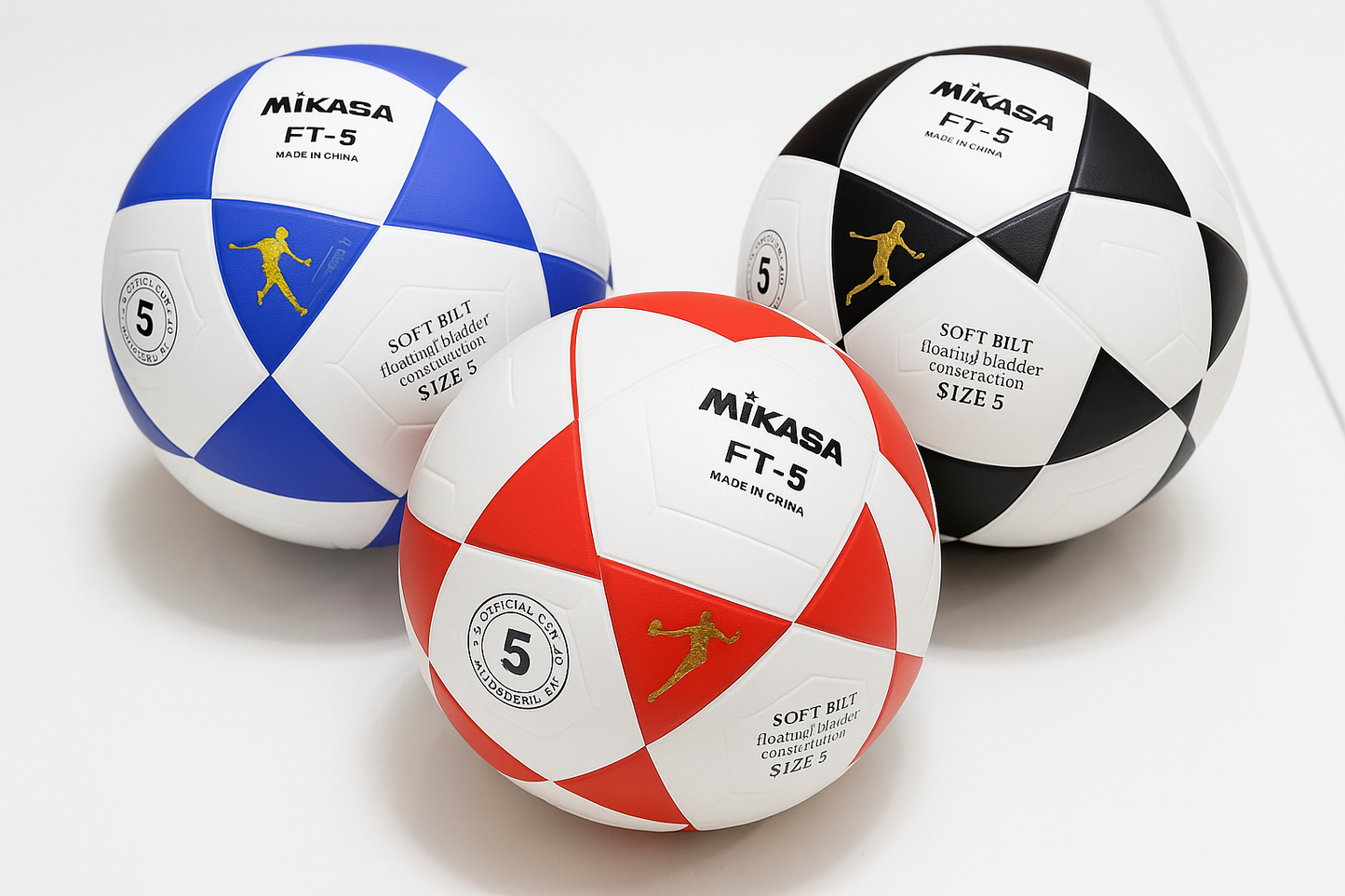 Mikasa Official Size 5 Football – Soft Bilt Floatant Bladder