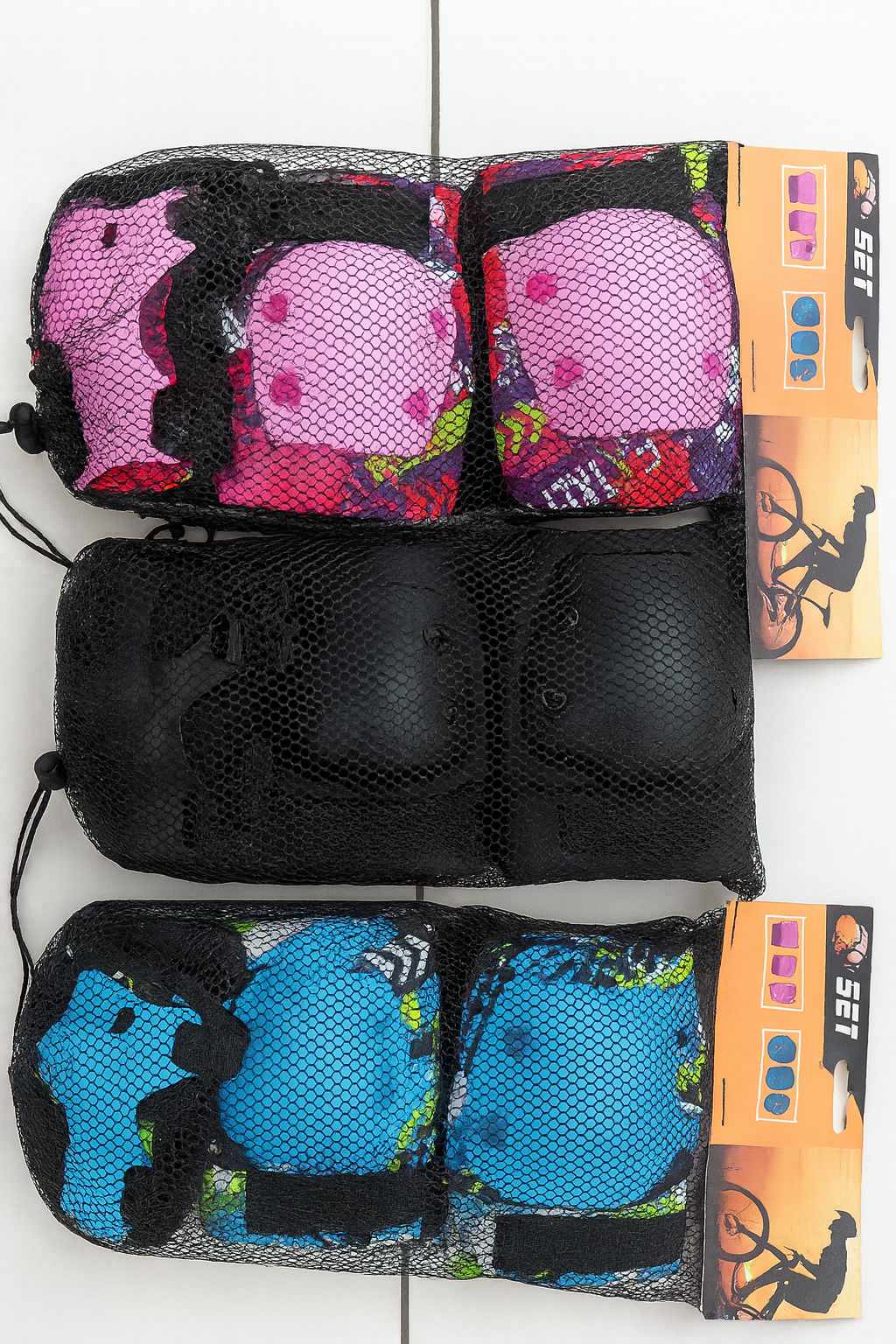 Multi-Sport Protective Gear Set – Knee, Elbow & Wrist Guards for Skating, Cycling & Outdoor Sports