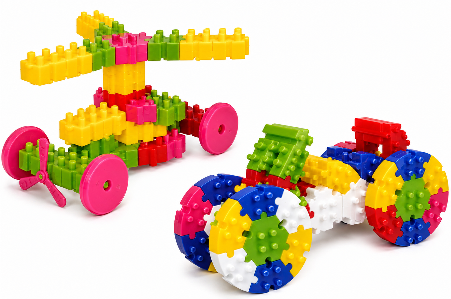 Creative Building Blocks Set with Storage Bag