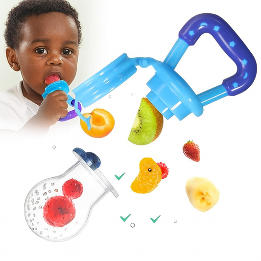 Baby Fruit Feeder Pacifier – Safe Food & Teething Nipple for Infants
