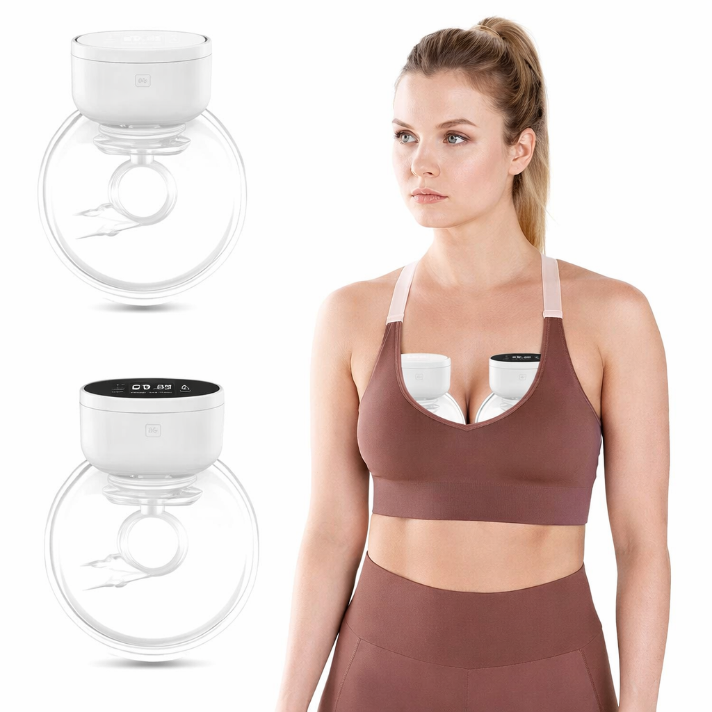 Double Wearable Electric Breast Pump | Hands-Free, Rechargeable & Quiet