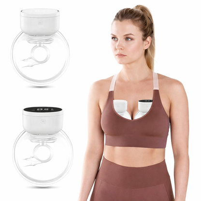 Double Wearable Electric Breast Pump | Hands-Free, Rechargeable & Quiet