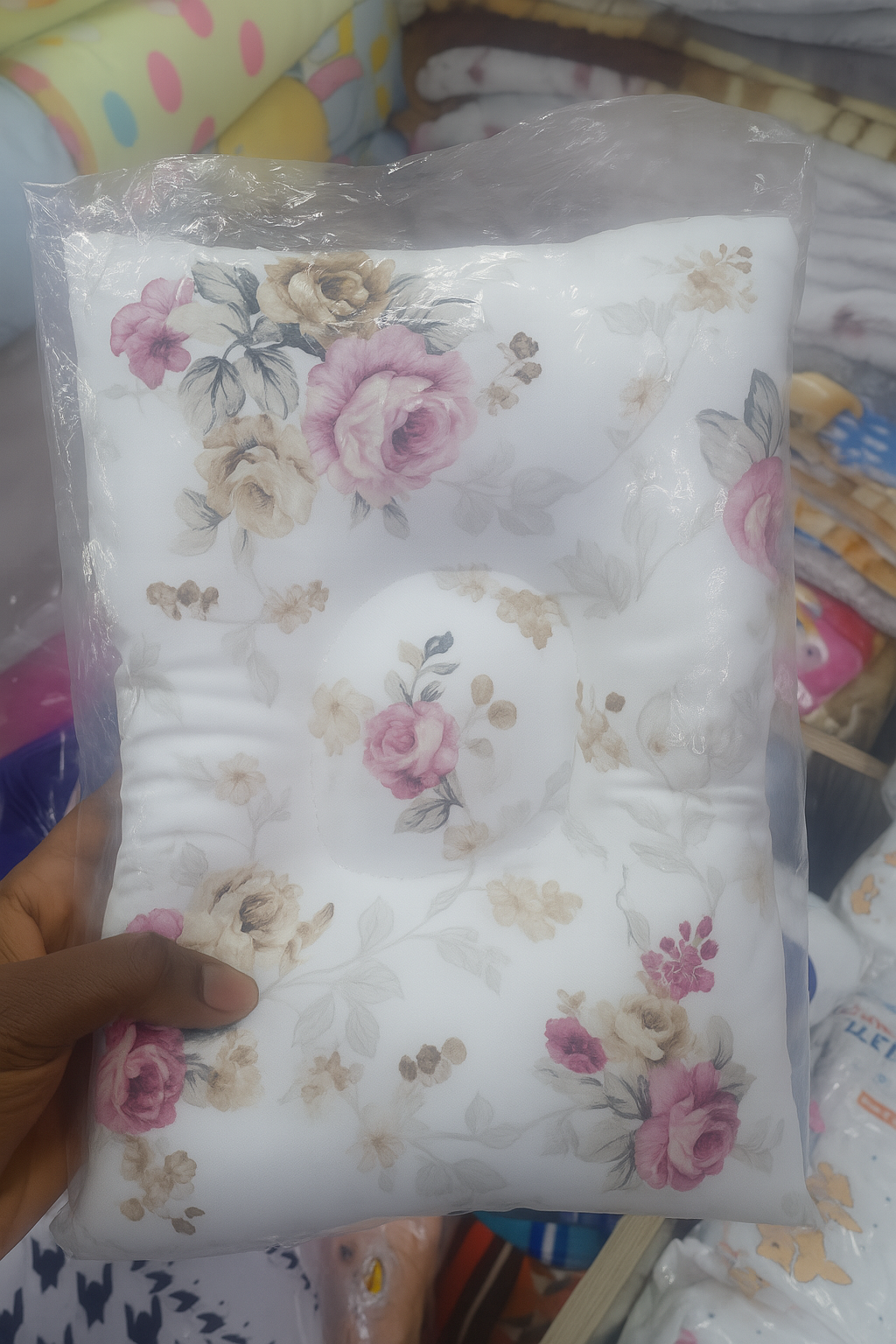 Baby Sleeping Pillow (Anti Flat Head)