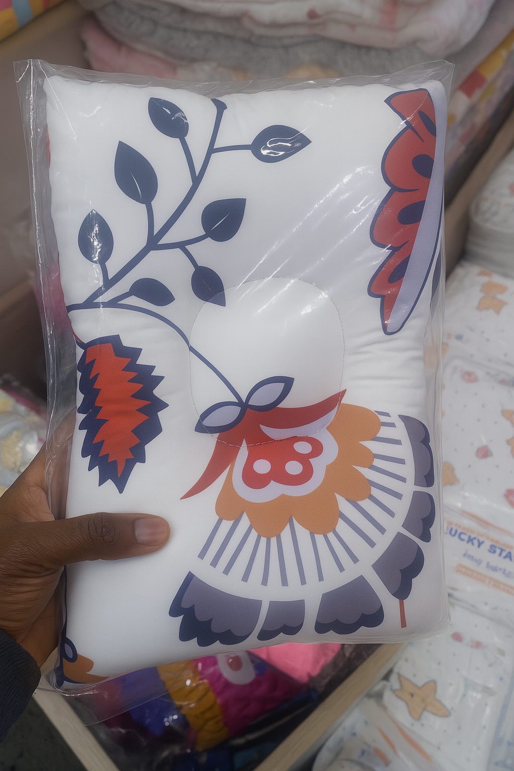 Baby Sleeping Pillow (Anti Flat Head)