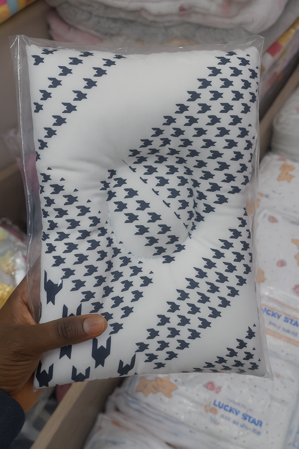 Baby Sleeping Pillow (Anti Flat Head)