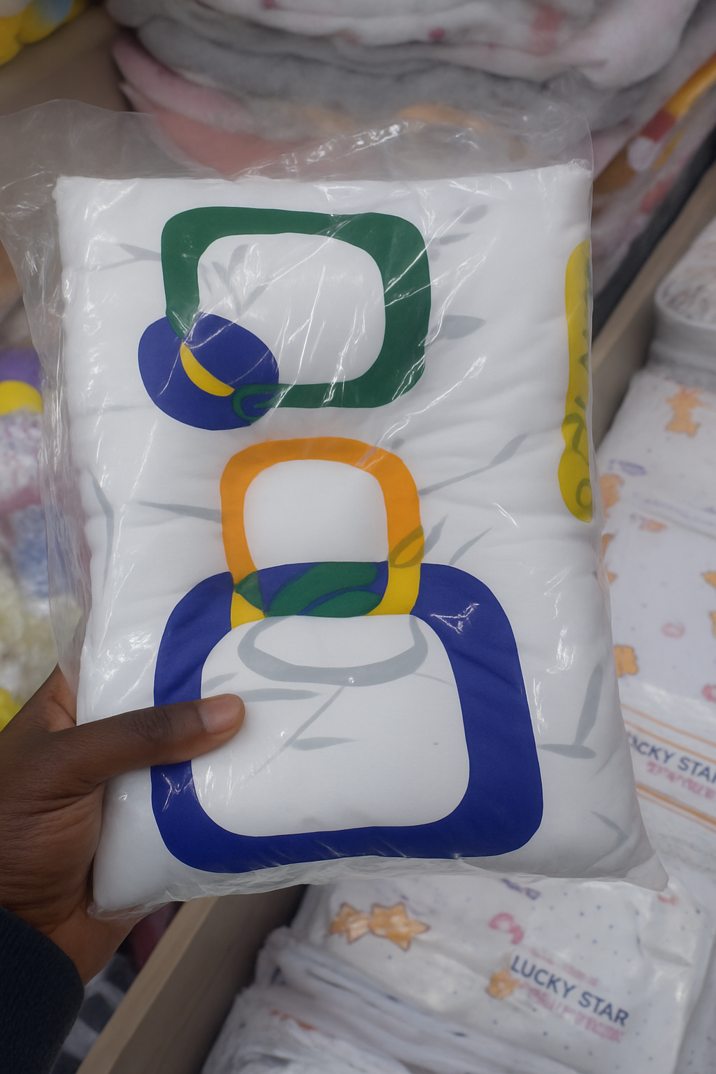 Baby Sleeping Pillow (Anti Flat Head)