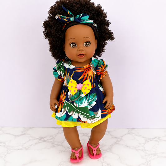 Talking & Singing African Princess Doll - 45cm
