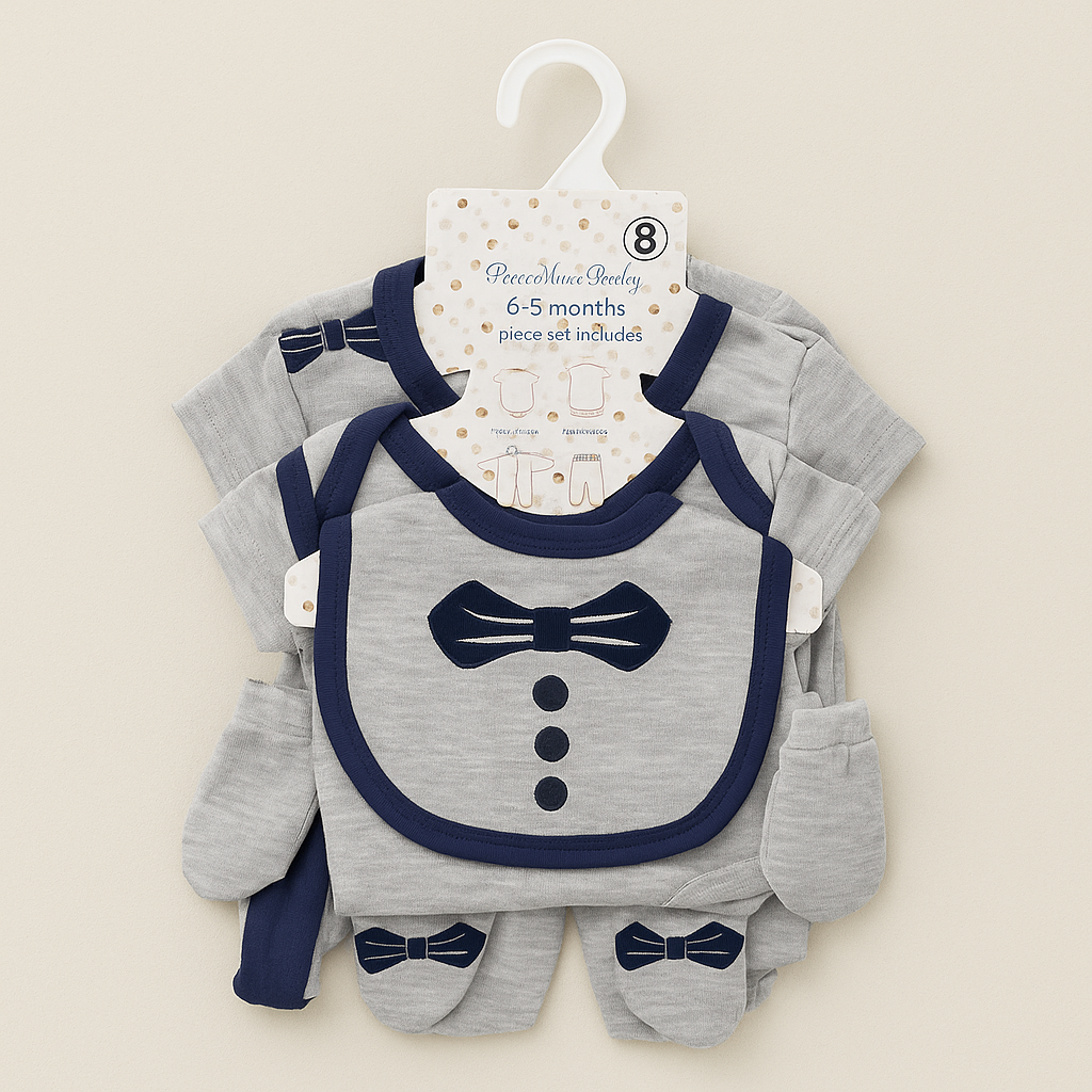 8 Piece Cotton Receiving Set