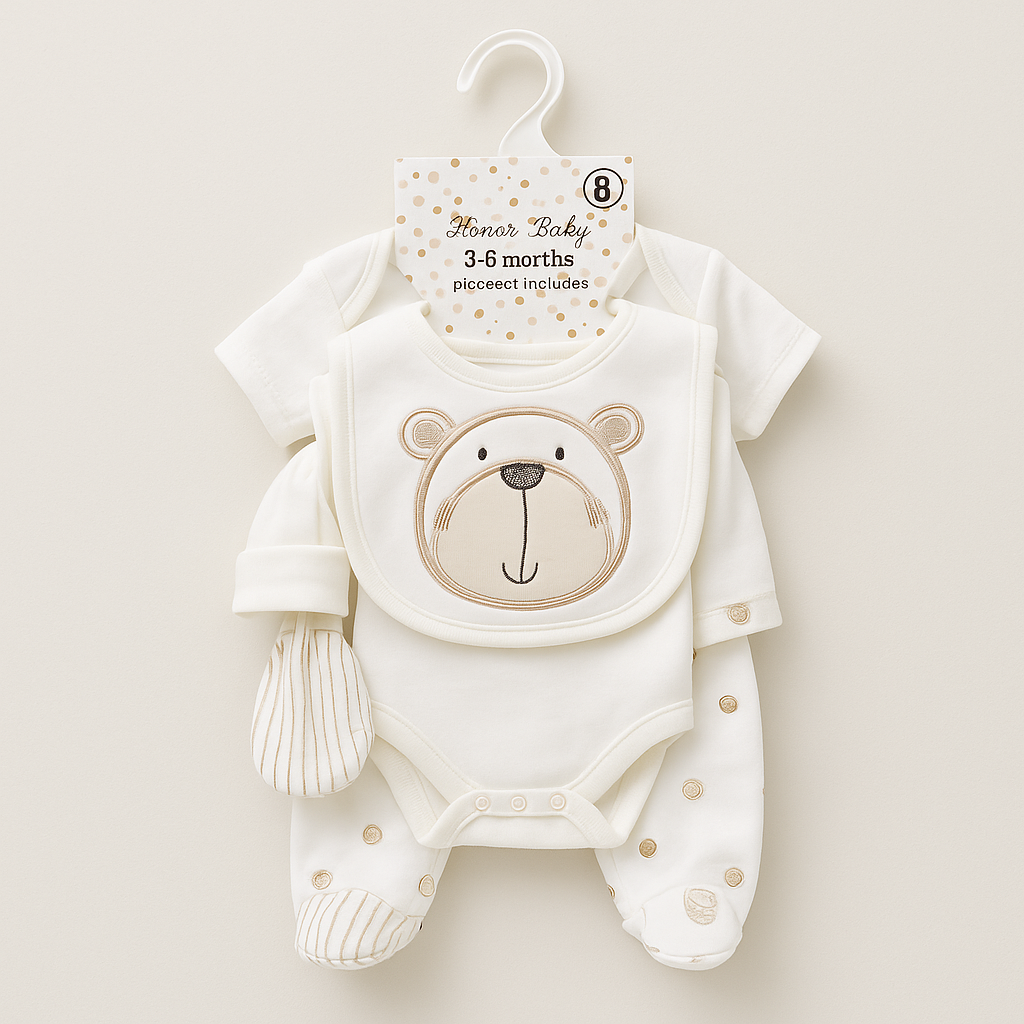 8 Piece Cotton Receiving Set