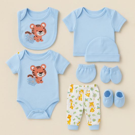 8 Piece Cotton Receiving Set