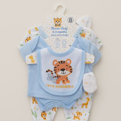 8 Piece Cotton Receiving Set