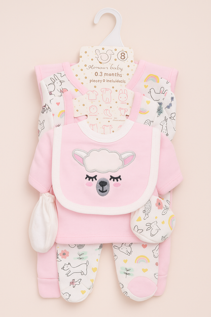 8 Piece Cotton Receiving Set