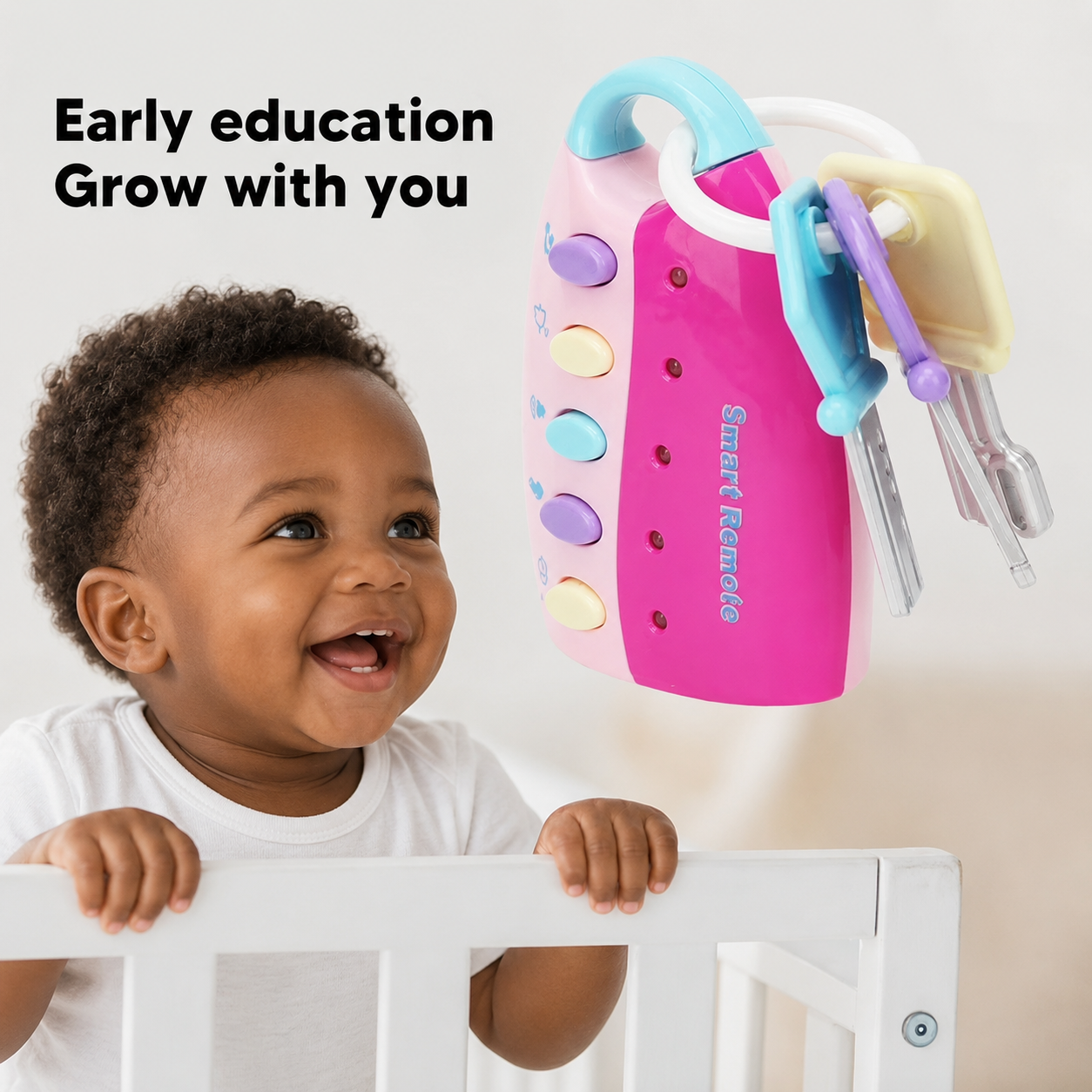 Musical School Bus Learning Toy with Smart Remote