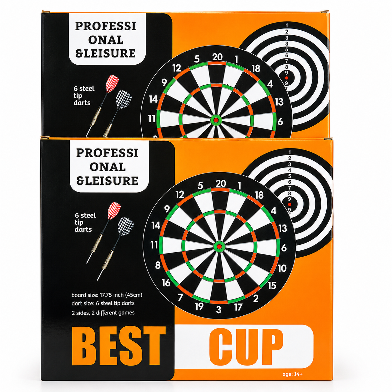 Professional Double-Sided Dart Board Game