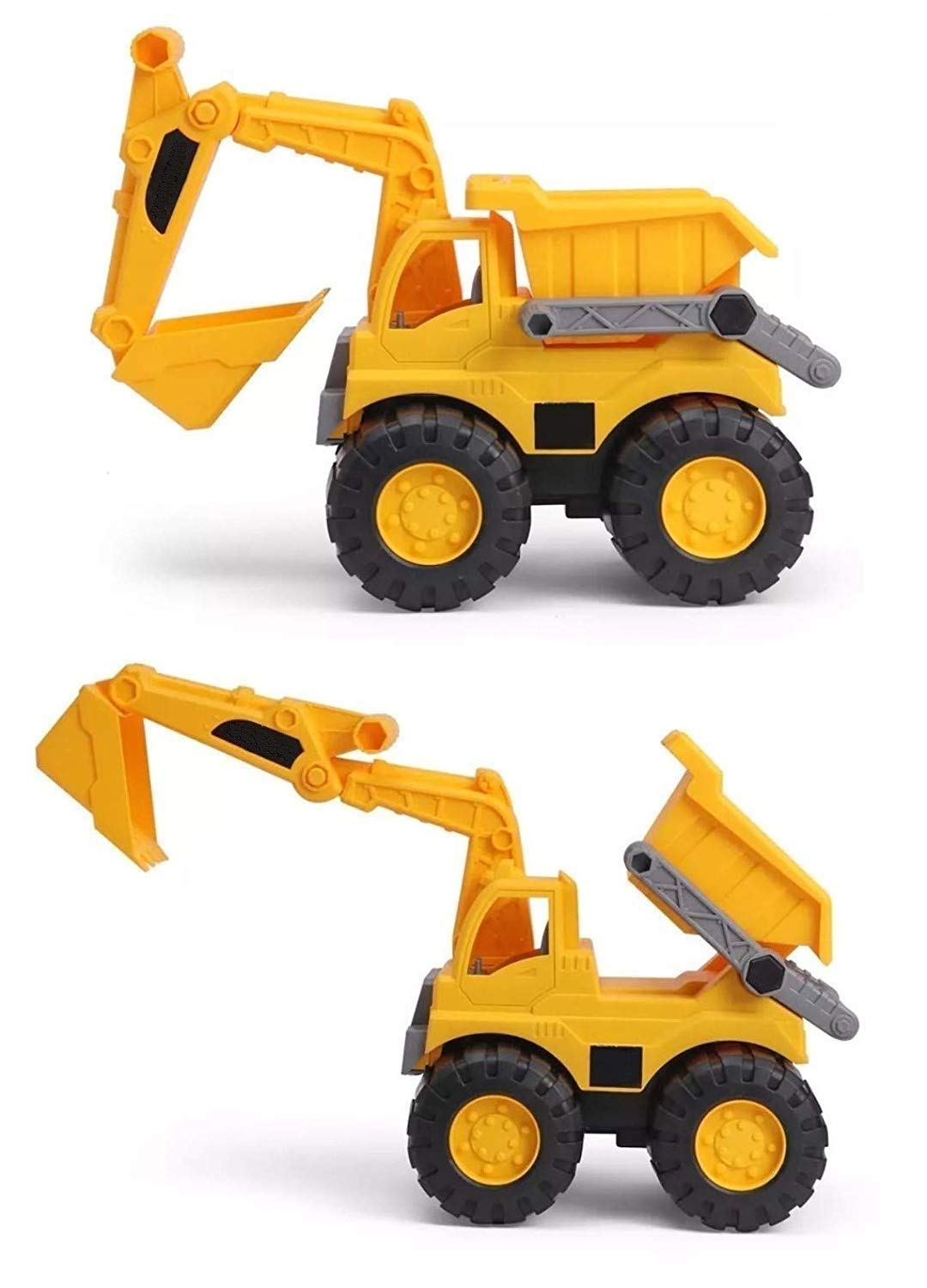 Heavy Duty Construction Excavator Toy Truck (Big Size) – XL Wheels, Durable & Realistic Design