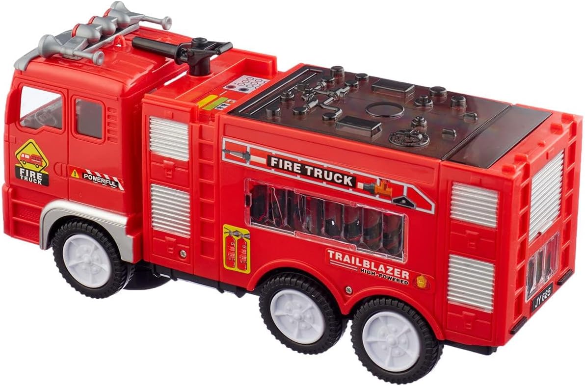 Super Firefighter Truck | Lights, Siren & Auto Drive – Perfect Adventure Toy for Kids