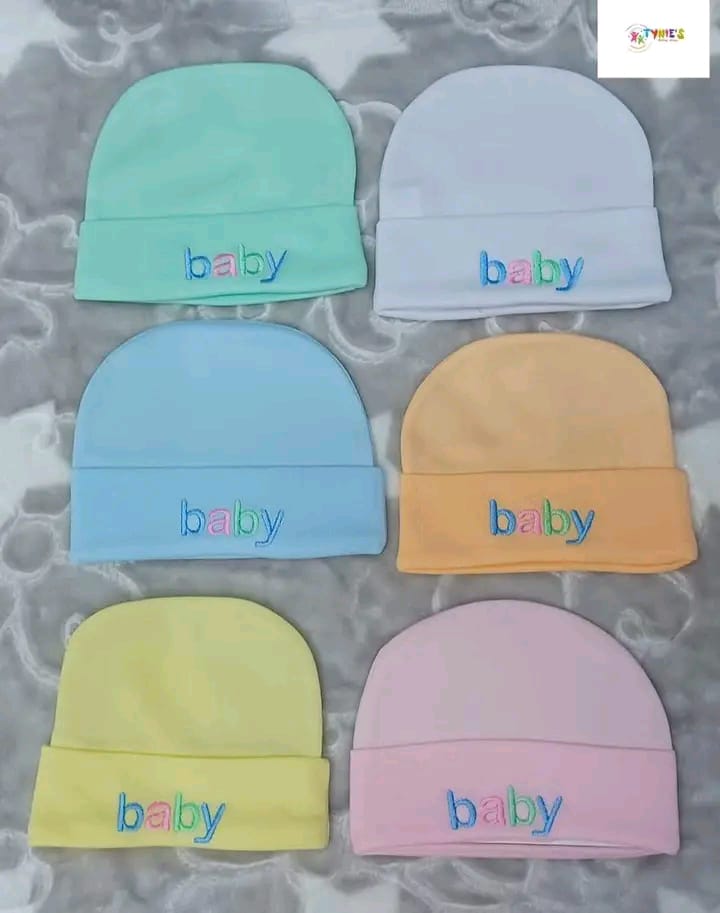 Pure Cotton Baby Printed Newborn Kofia