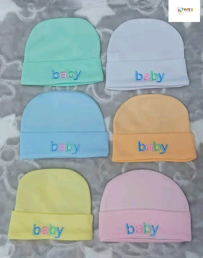 Pure Cotton Baby Printed Newborn Kofia