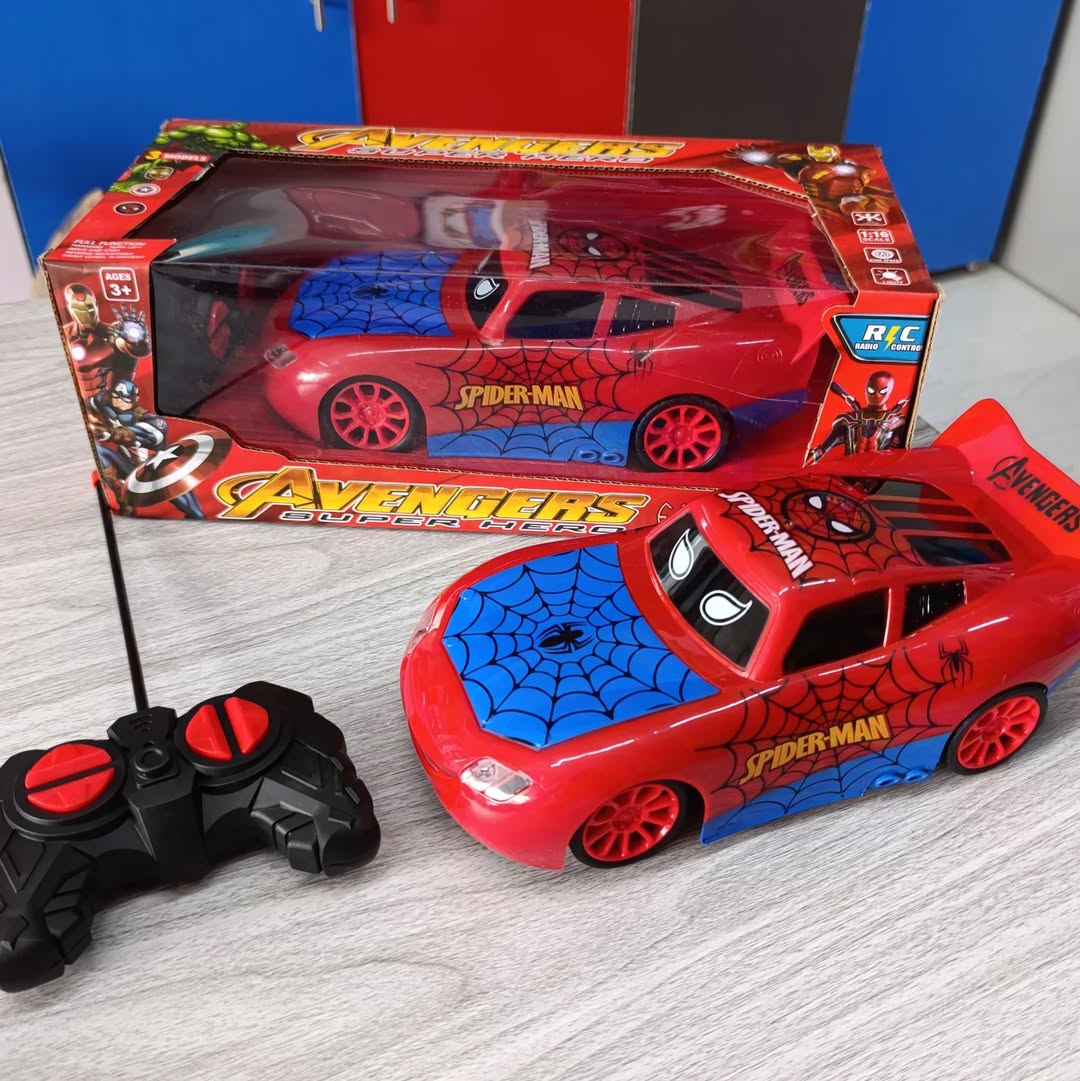 Spider-Man Remote Control Car – Speed, Power & Superhero Thrills!