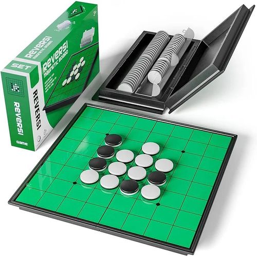 Reversi (Othello) – Magnetic Folding Board Edition