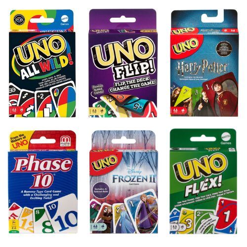 The UNO Collection: Original, All Wild, Dare, Flip e.t.c.