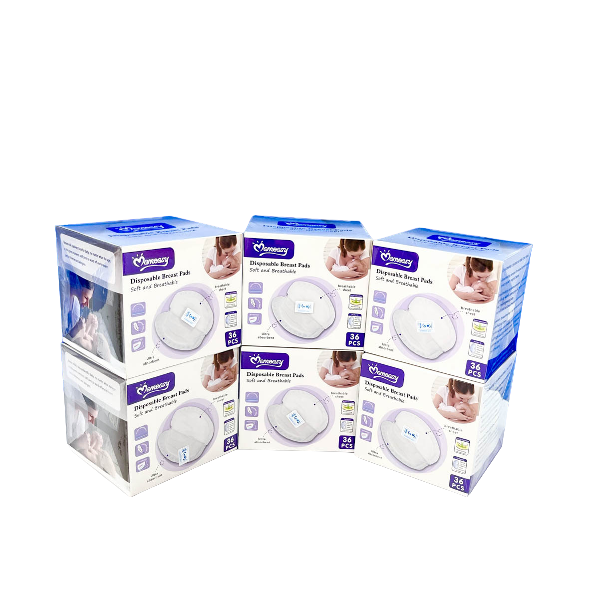 Momeasy Disposable Breast Pads 36pcs