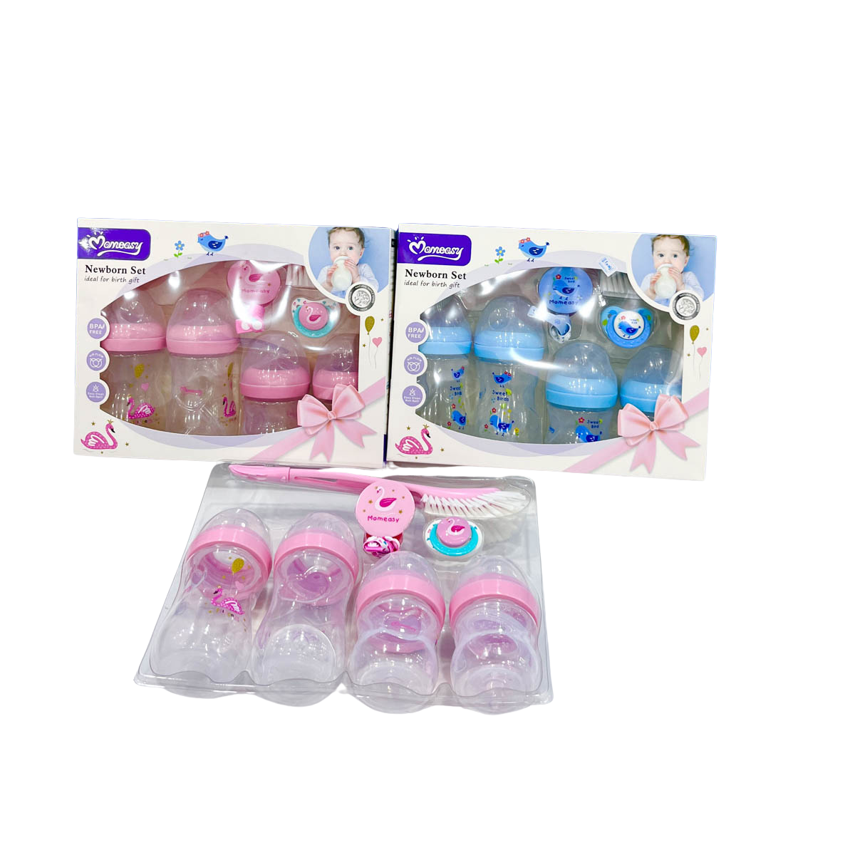 Momeasy Anticolic Feeding Bottles