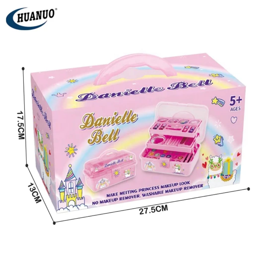 Danielle Bell Kids Makeup Set – Princess Pretend Play Cosmetic Kit