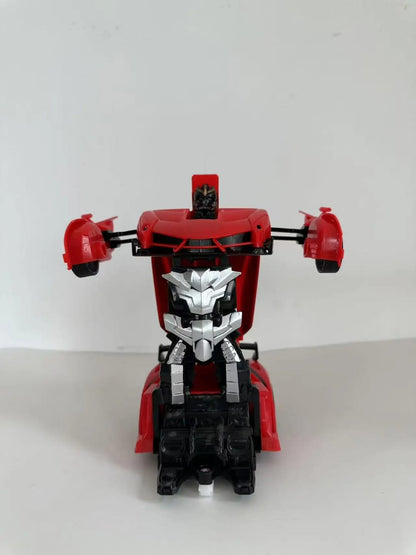 Remote Control Transforming Robot Car – 2 in 1 RC Sports Car